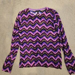 J.Crew Purple Tippi Sweater M